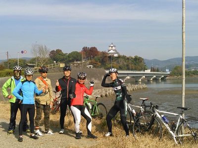 杵築城　牡蠣やっつけライド
