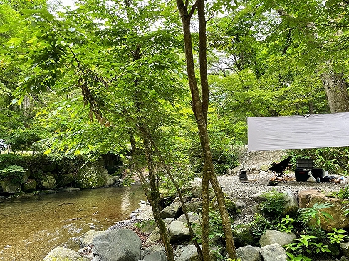 雨予報の週末キャンプは？in道志の森キャンプ場