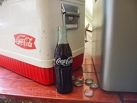 瓶コーラキャンプ