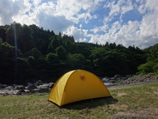 沼ッ原から那須岳周回して河原でキャンプ
