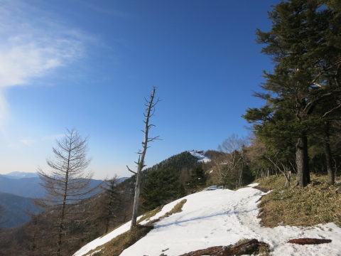 雲取山　初の雪山テント泊