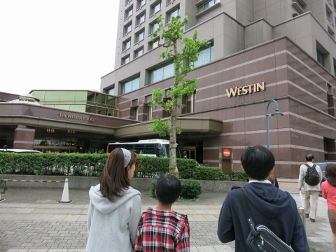 ウェスティンホテル東京　ザ・テラスでそーくんのお誕生会ブッフェ