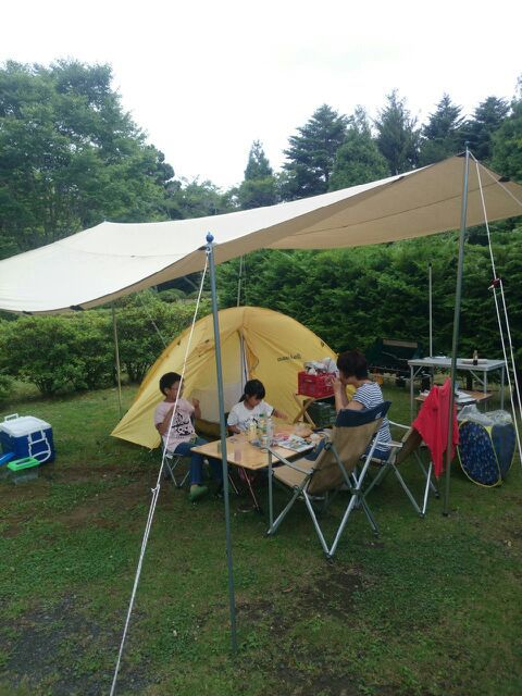 内浦山県民の森キャンプ場 2014年7月5〜6日