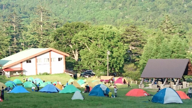 湯元キャンプ場に行ってきました