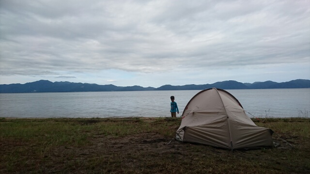 崎川浜キャンプ場に行ってきました