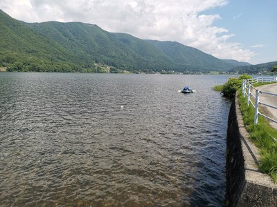 Supと温泉 ときどきソロキャンプ 長野県青木湖木崎湖supソロキャン その3 木崎湖sup編