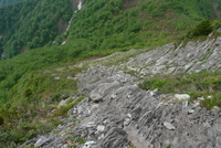 大山山系縦走　甲ヶ山～矢筈ヶ山　part2
