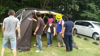 三日月の滝温泉キャンプ場　2013.6.8～6.9