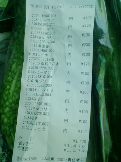 中央道談合坂SAの野菜は新鮮で安い！