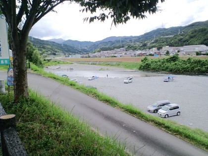 四国一きれいな川（穴吹川）