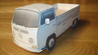 ペーパークラフト 1971 TYPE2 SINGLE PICK-UP