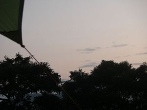 ソロキャン　因島大浜崎キャンプ場　