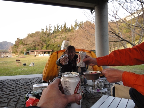 暴風！見近島キャンプ！