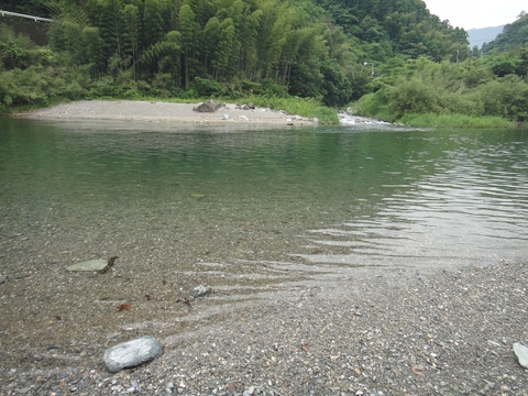 ハンターカブで行く！中津渓谷　キャンプ編