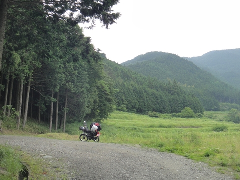 ハンターカブで行く！中津渓谷　林道編