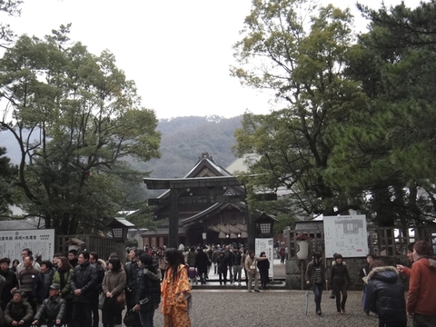 ハンターカブで行く！　新春出雲への旅　その１