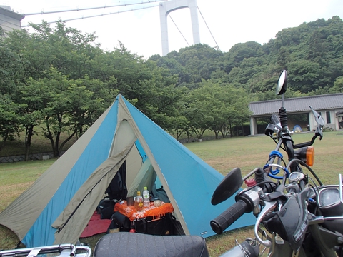 島根半島をめぐる！　ハンターカブの旅　その１