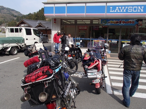 松山カブス　お花見キャンプ2013