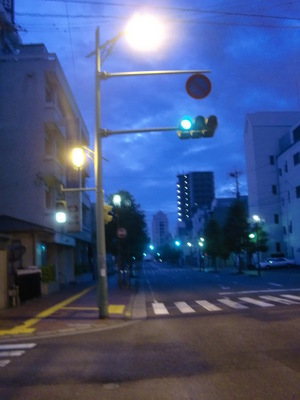 朝の別府ポタリング