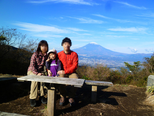 晩秋の金時山　trekking 2011.11.13