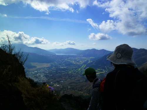 晩秋の金時山　trekking 2011.11.13