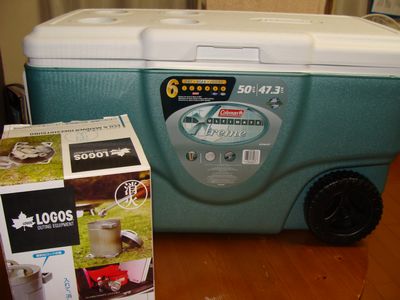 海キャンの準備進行中