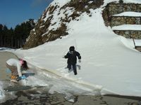 お初！雪山