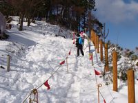 お初！雪山