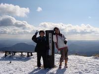 お初！雪山