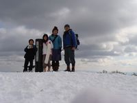 お初！雪山