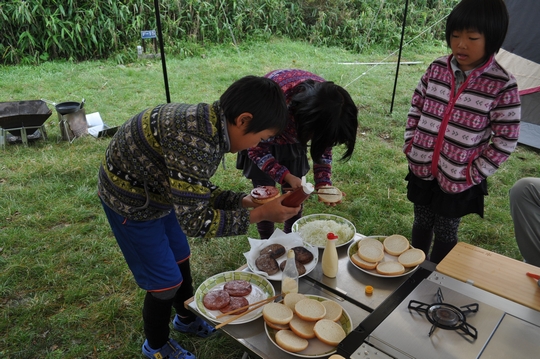 宝永山の後は・・・ぐりんぱdeキャンプ♪　