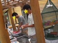 天川村・いのせ　③男の料理