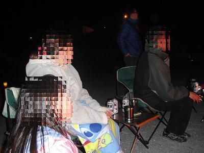 冬キャン練習会　かわせみ河原オフ　前夜祭