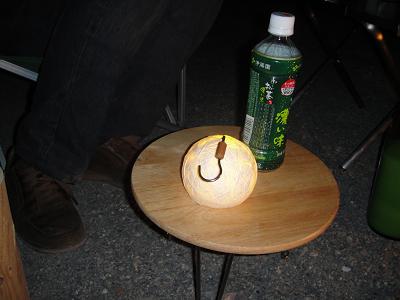 冬キャン練習会　かわせみ河原オフ　前夜祭