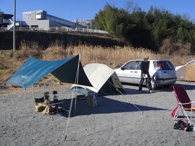冬キャン練習会　かわせみ河原オフ　あとがき