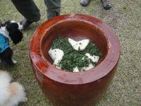 第１２回　spdc　in　ながおね　餅つき