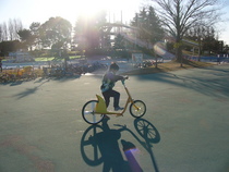 しらこばと水上公園でバーベキュー＆おもしろ自転車
