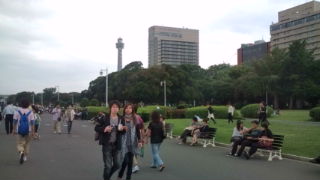 (^-^;…山下公園…