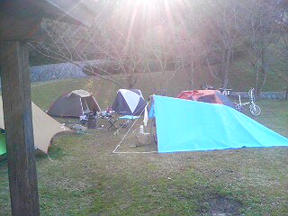 過去キャンプ②2009年元旦・見近島