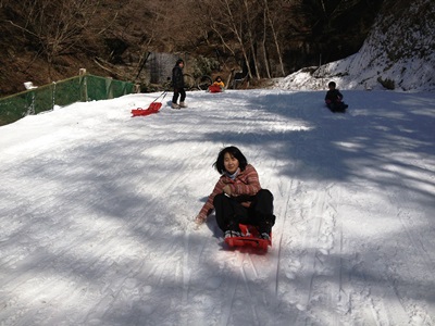 雪ソリに憧れて2013.02（2日目）