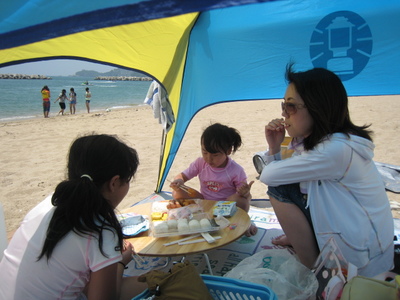 ６月１４日　方男波海水浴場（和歌山）に行きました！