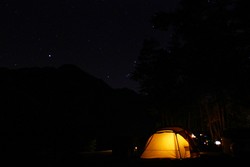 奥飛騨温泉郷オートキャンプ場２
