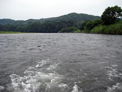 那珂川はちょっと早かった