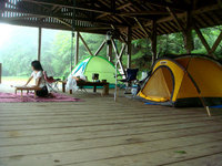 高間キャンプ場（雨キャンプ）