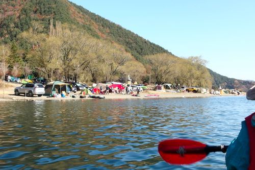 西湖自由キャンプ場（その３）