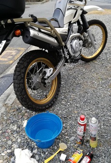 2016　洗車と注油で終了～