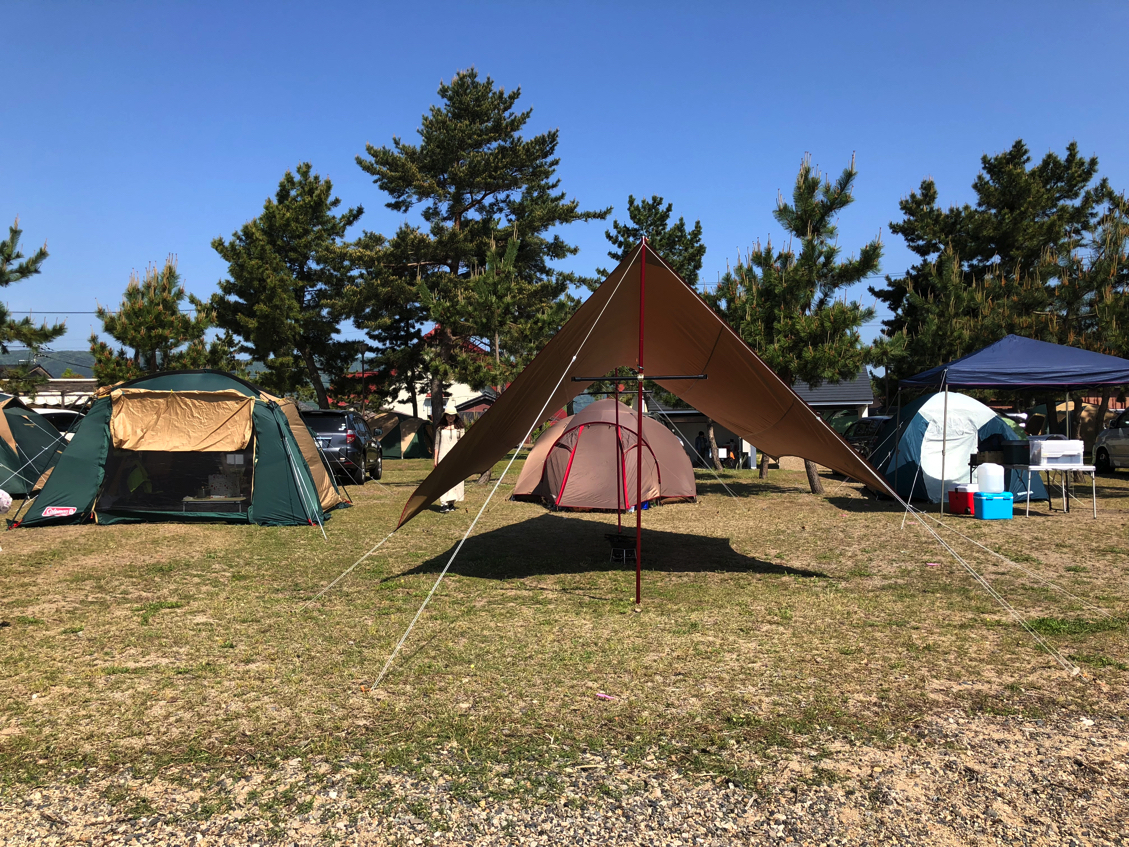 琵琶湖キャンプ最終日