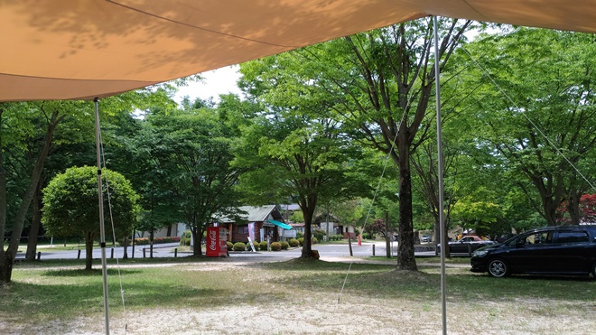 空梅雨キャンプ　in 岩倉