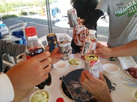 平磯BBQ＆エギング。 2015/10/24 22:44:07