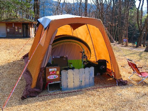 アウトドアへ全力疾走:カナディアンドームの使い道